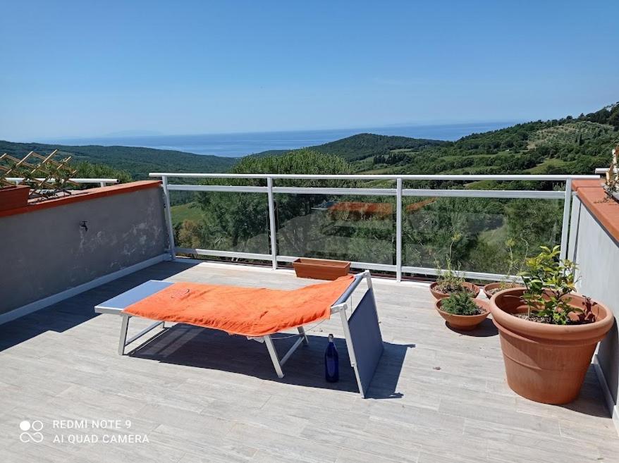 Vista Sulle Isole Dell'Arcipelago Toscano Nibbiaia Exterior foto